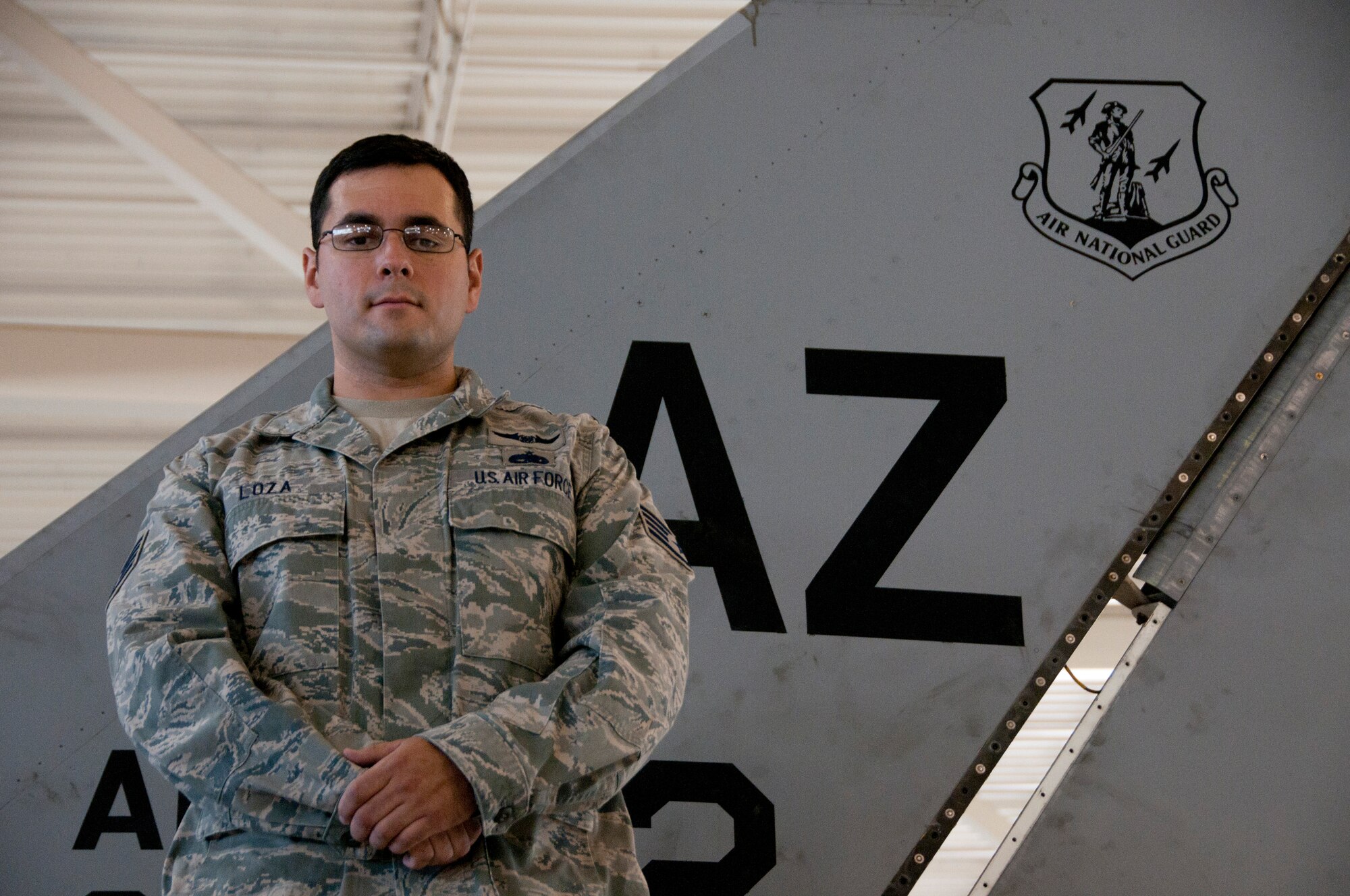 Staff Sgt. Julian S. Loza, 162nd Fighter Wing, Tucson, Ariz. (U.S. Air Force photo/Master Sgt. Dave Neve)