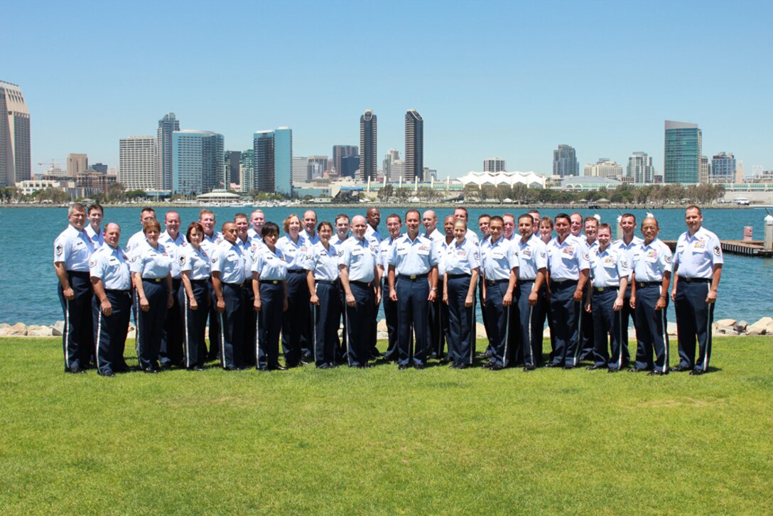 After completing the recording session and concert, the two California Air National Guard Bands headed down the California Coast to San Diego and performed for receptive audiences. 