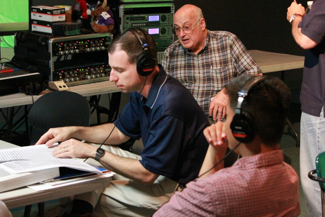 Major Micheal Willen, Commander of the Air Force Band of the Pacific, works behind the scenes as producer for the "Flag of Stars" recording project. A truely collaborative effort between the Air National Guard and Air Force Bands.