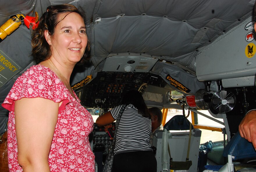 JOINT BASE ANDREWS, Md. -- The 459th Air Refueling Wing held its annual Family Fun Day at the fuel cell hangar here, Sept. 10. A barbecue and fun-filled events took place such as, face painting, dunking booth contests and a live performance from country music artist and former American Idol contestant Bucky Covington. (U.S. Air Force photo/Senior Airman Amber Russell)   