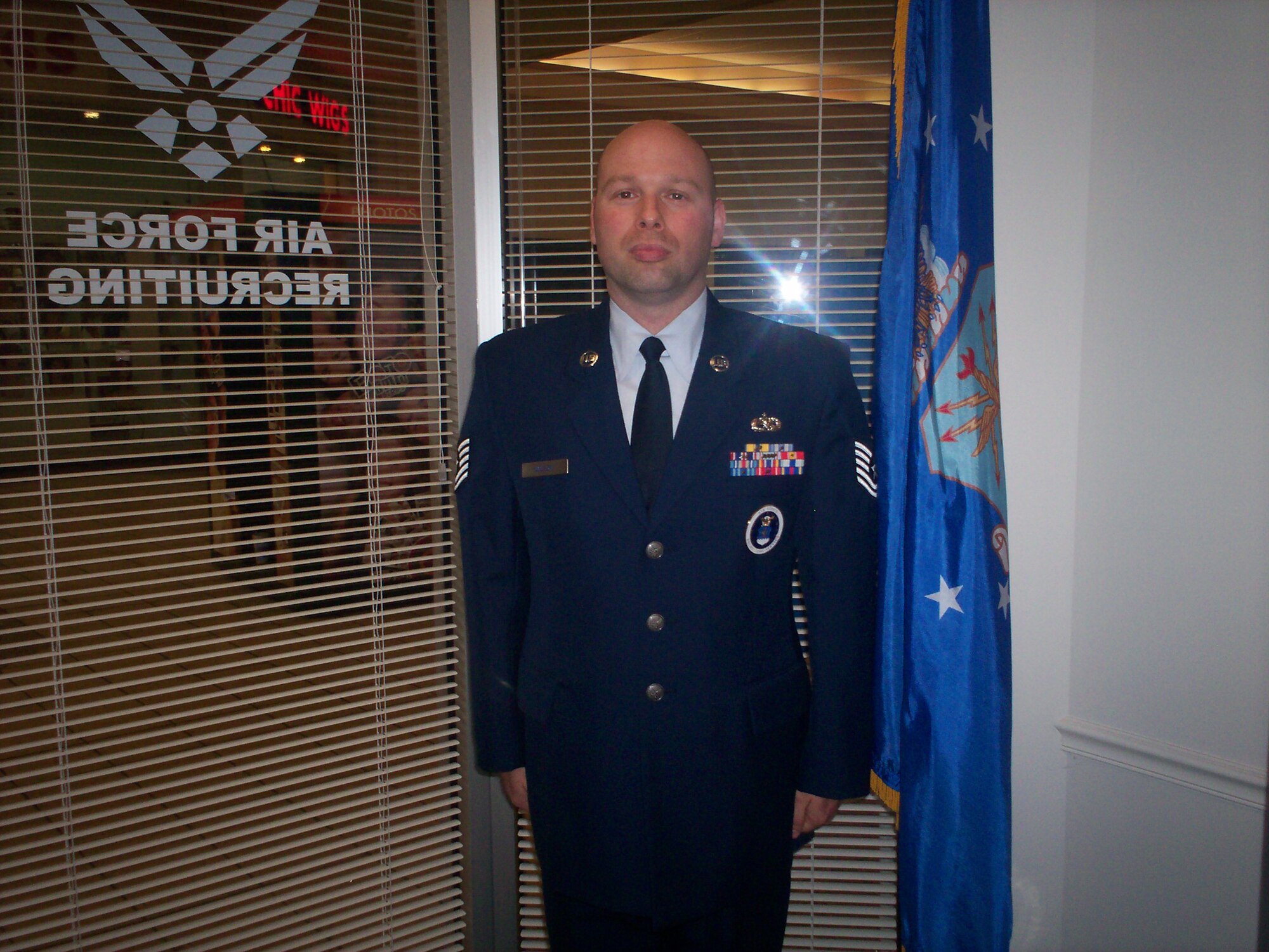 Master Sgt. Frank Wilson, 338th Recruiting Squadron enlisted accessions recruiter, joined the Air Force 16 years ago to serve his country and earn a college education. 