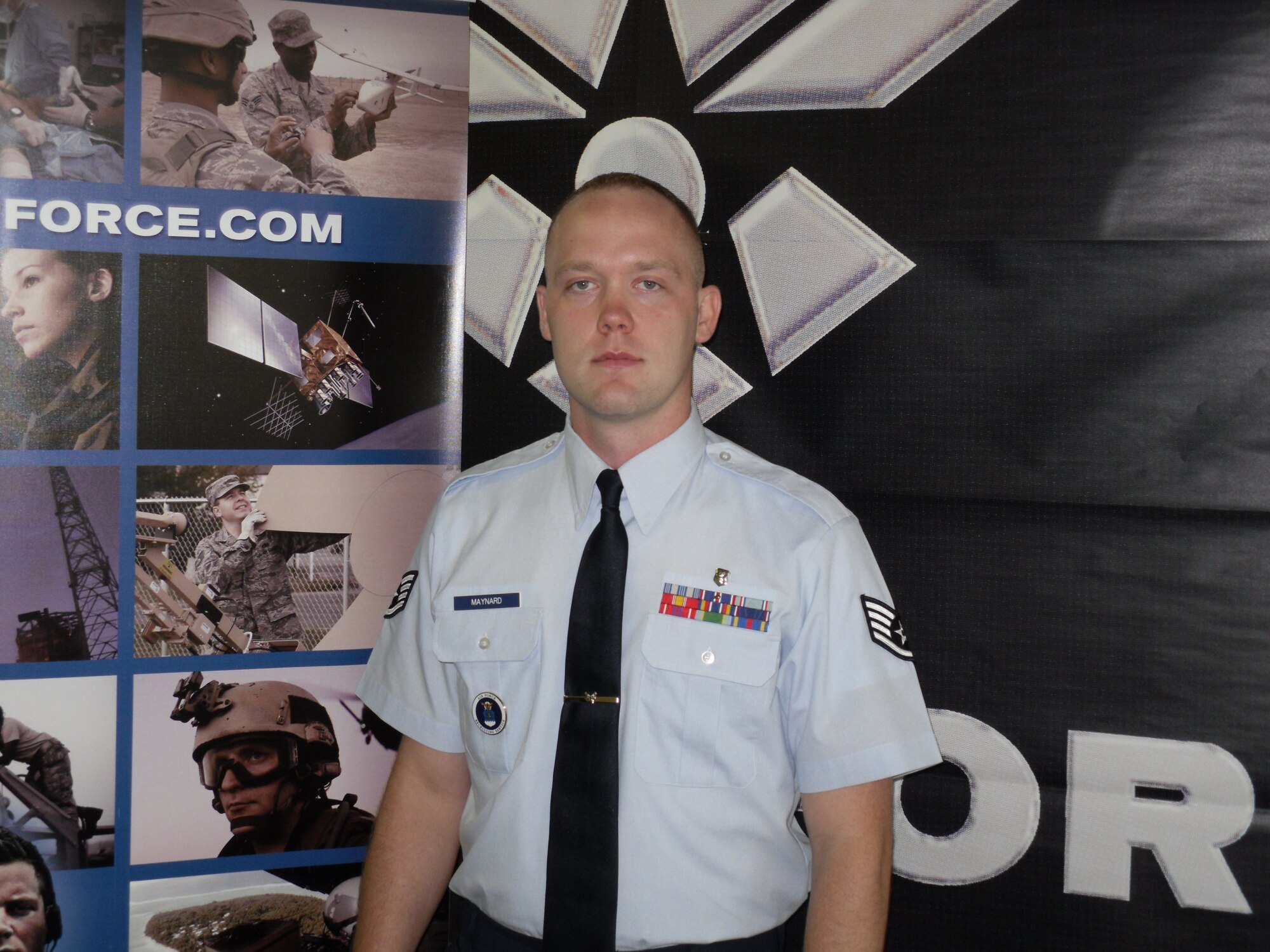 Staff Sgt. Joseph Maynard, 338th Recruiting Squadron enlisted accessions recruiter, joined the Air Force five years ago because he felt something was missing in his life.