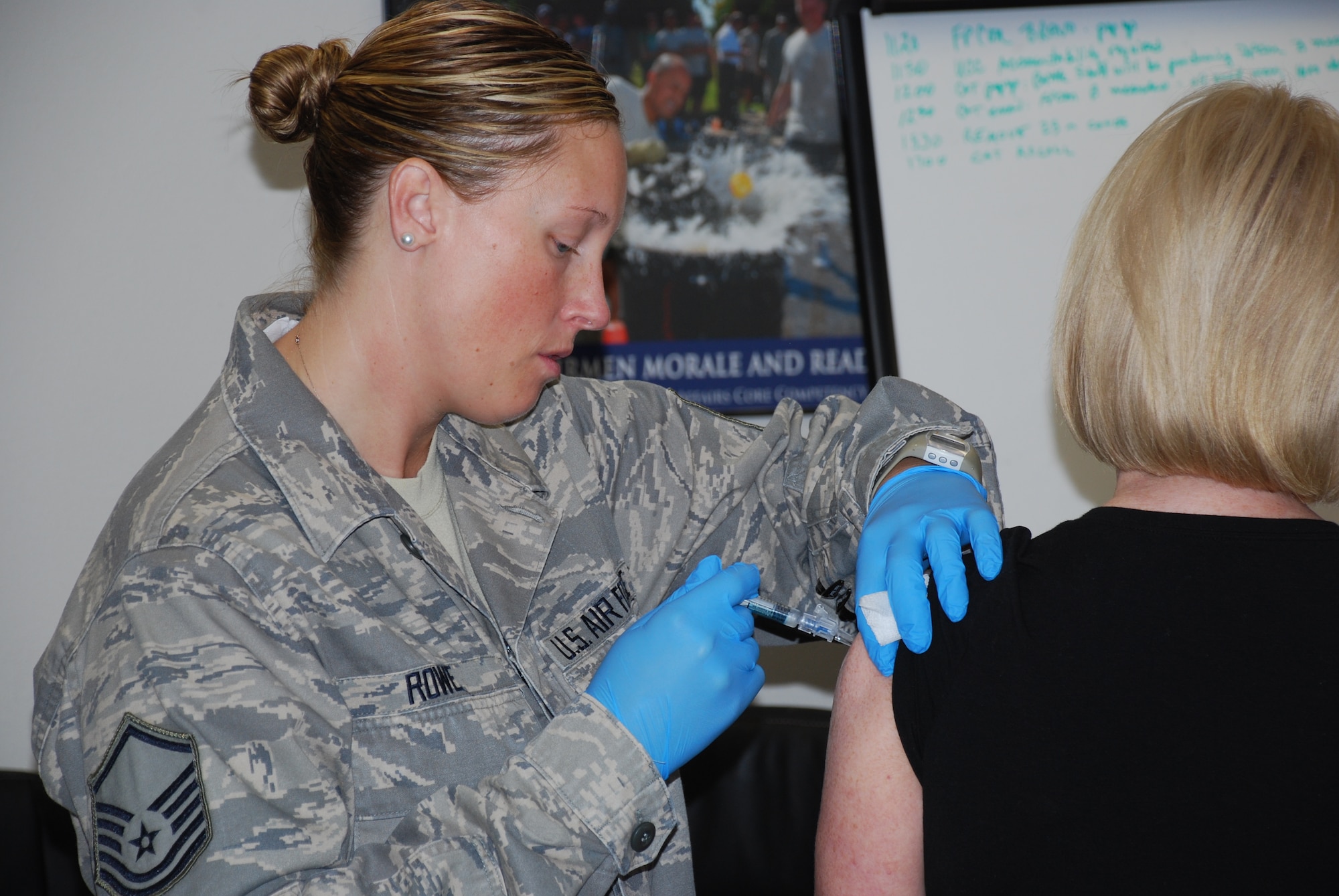 Flu vaccinations will be available for all active duty, dependents and retirees at the Sheppard Immunization Clinic beginning Sept. 19. 