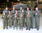 Eight children spent the day with the 388th Fighter Wing Sept. 6 as part of the Pilot For A Day program, a joint effort between the Make-A-Wish Foundation and Hill Air Force Base. (U.S. Air Force photo/Alex Lloyd)