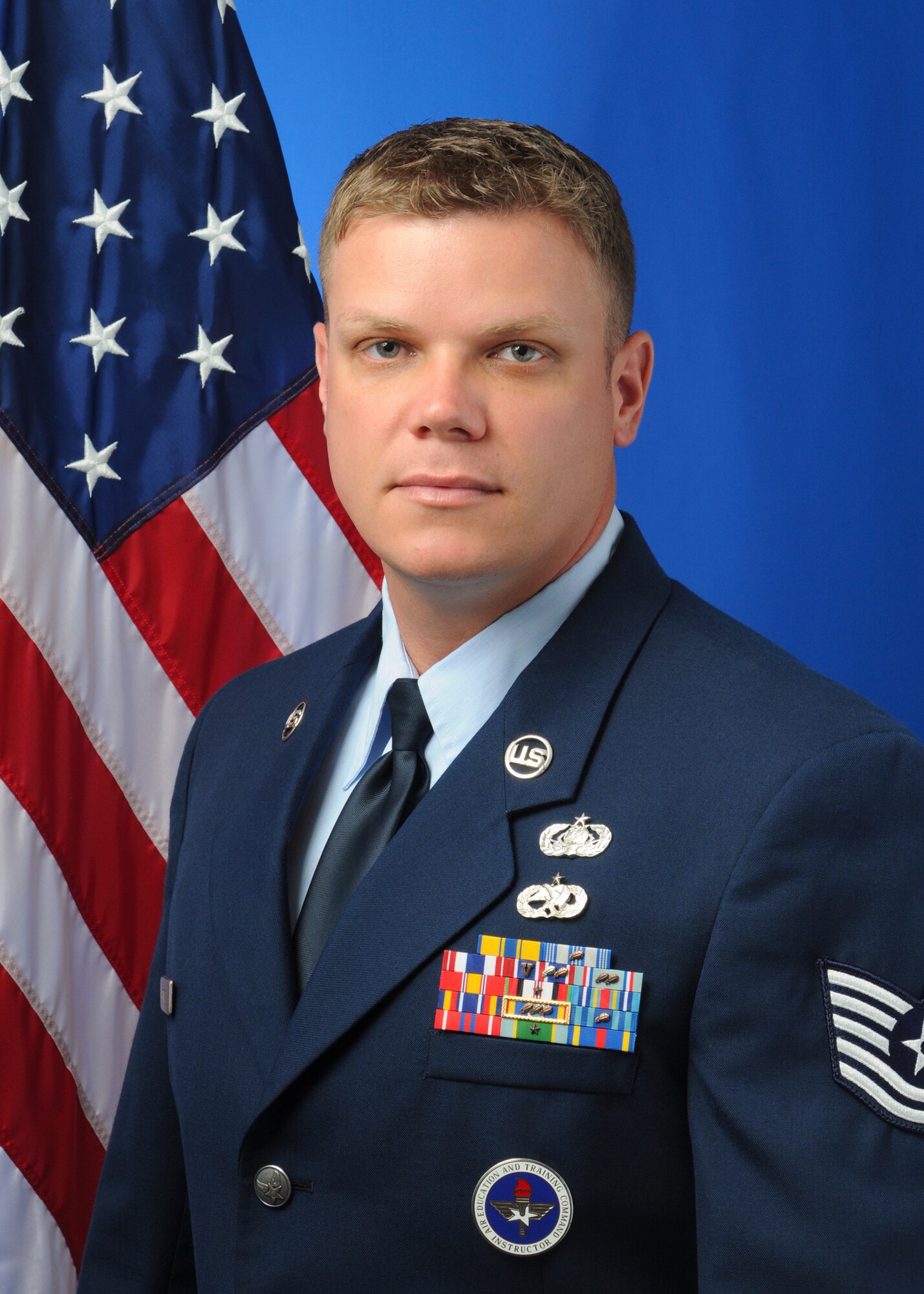 Master Sgt. Mark Lorenzo Jr., nominee in the noncommissioned officer category.  He’s a network defense instructor in the 333rd Training Squadron.  (U.S. Air Force photo)