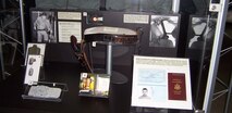Retired Col. Joseph Panza, Air University Foundation executive director, contributed items to the Southeast Asia War Gallery at the National Museum of the United States Air Force near Wright-Patterson Air Force Base, Ohio. (Courtesy photo)
