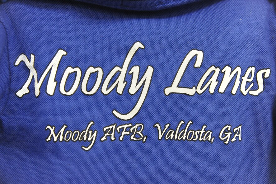 Moody Lanes located in Moody Air Force Base, Ga., kicks off its intramural bowling league on Sept. 15, 2011. The bowling league consists of 10 four man teams consisting of active duty, civilians and spouses representing their respective squadrons. (U.S. Air Force photo by Airman 1st Class Paul Francis/Released)
