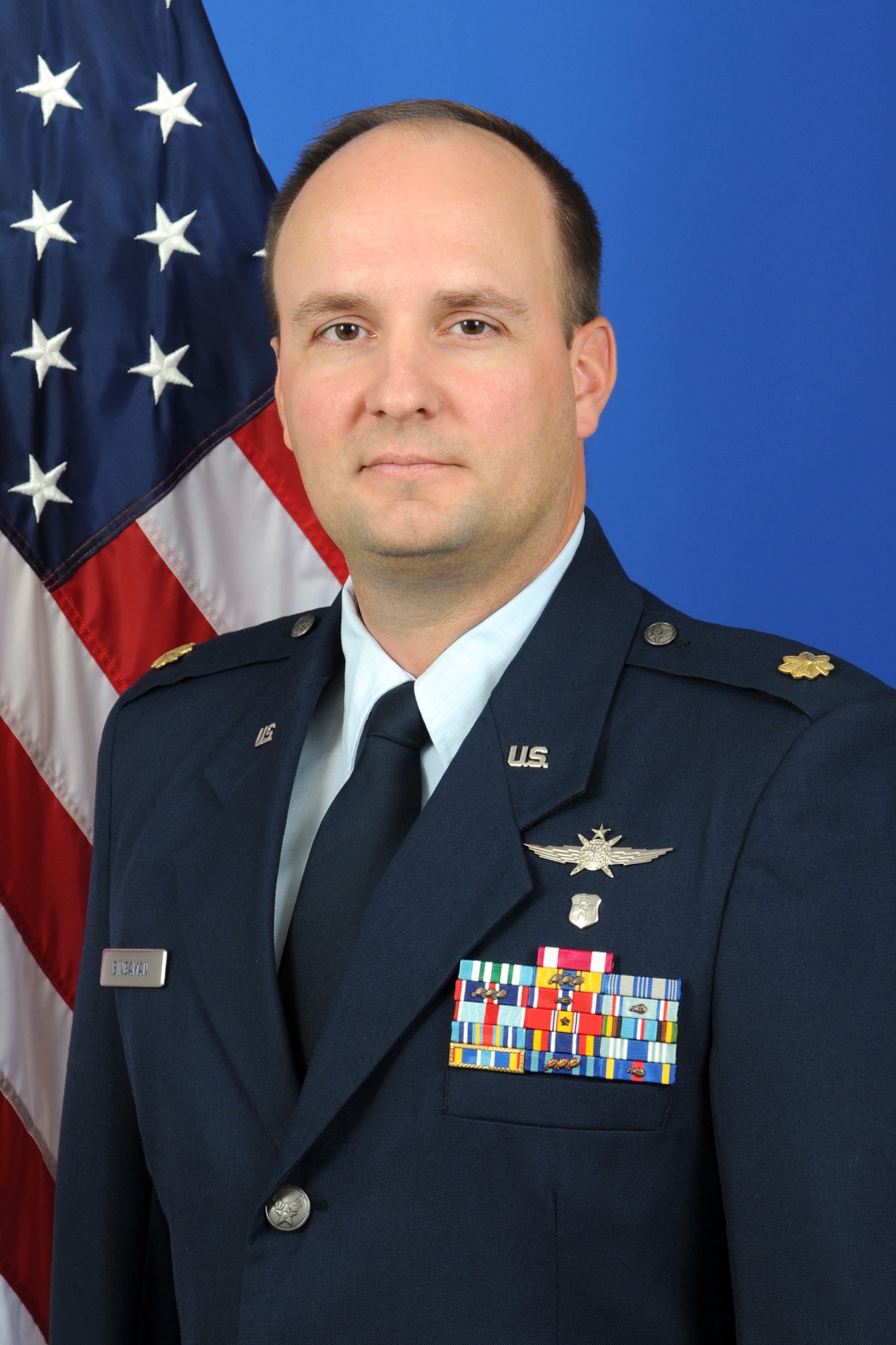 Maj. Richard Bingaman, senior officer category, is director of operations for the 333rd Training Squadron.  (U.S. Air Force photo by Adam Bond)