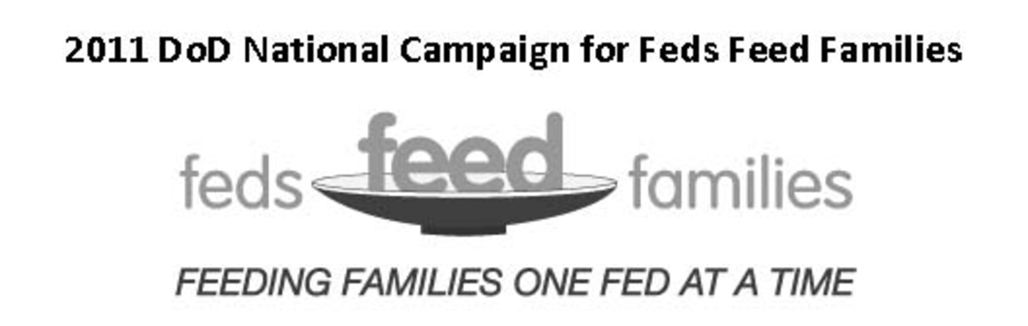 2011 DoD FEDS Feed Families Full Logo