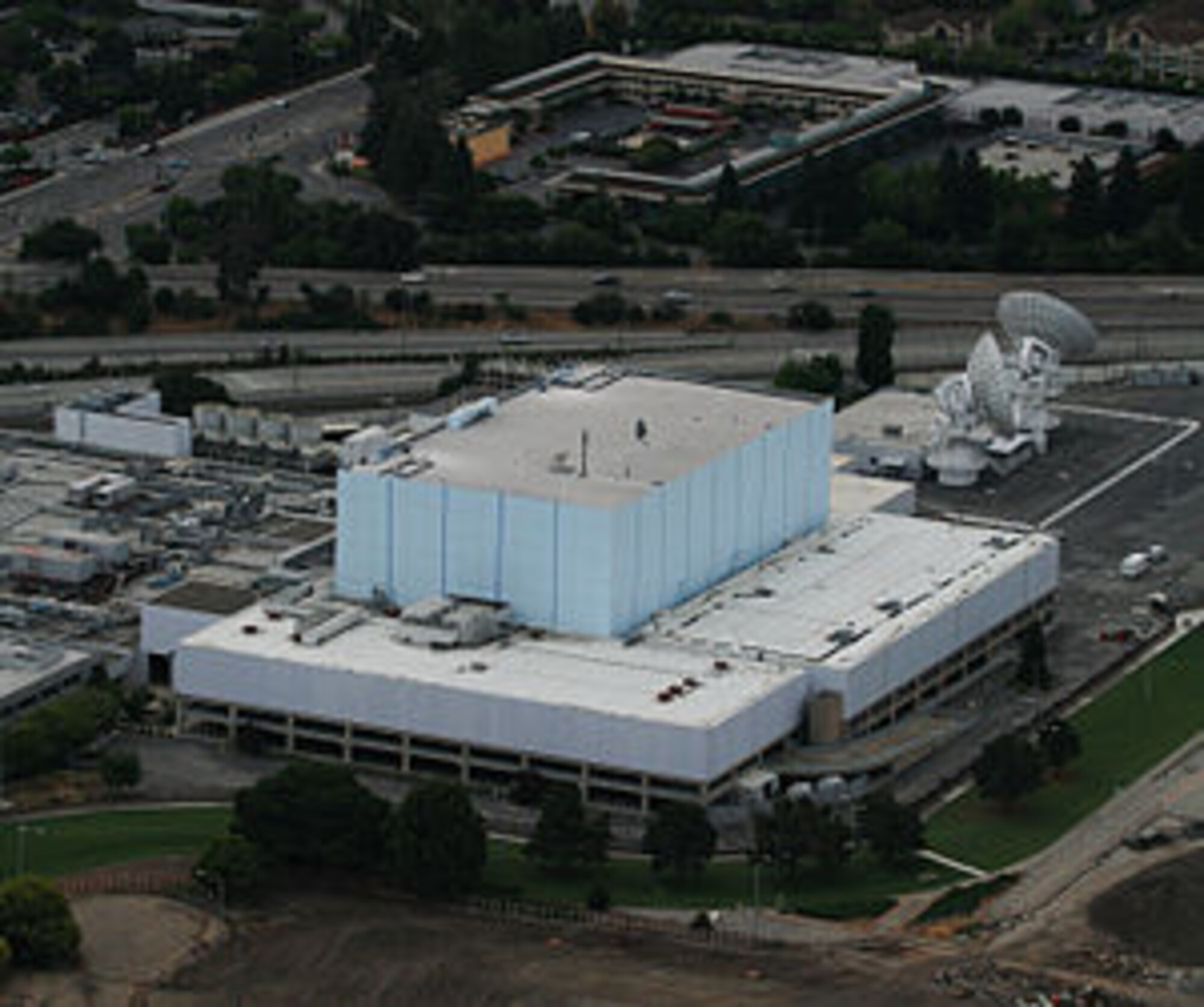 SUNNYVALE, Calif. - The Blue Cube building at Onizuka Air Force Station played a critical role in our nation's defense since the 1960s.