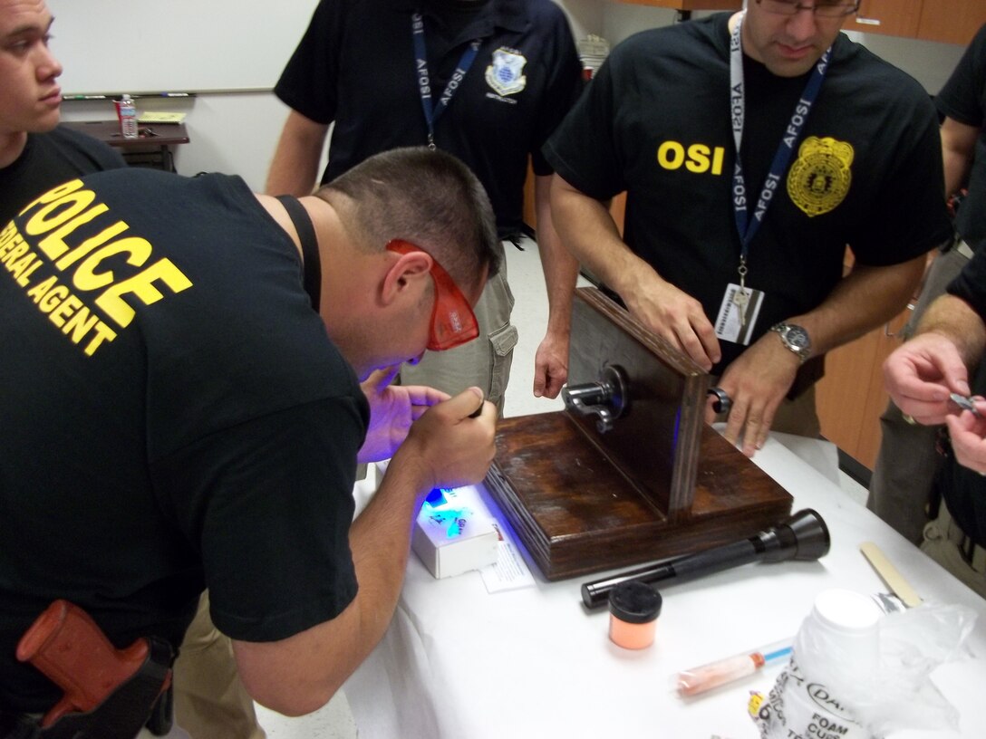 AFOSI agents train at the Federal Law Enforcement Training Center in Glynco, Ga.