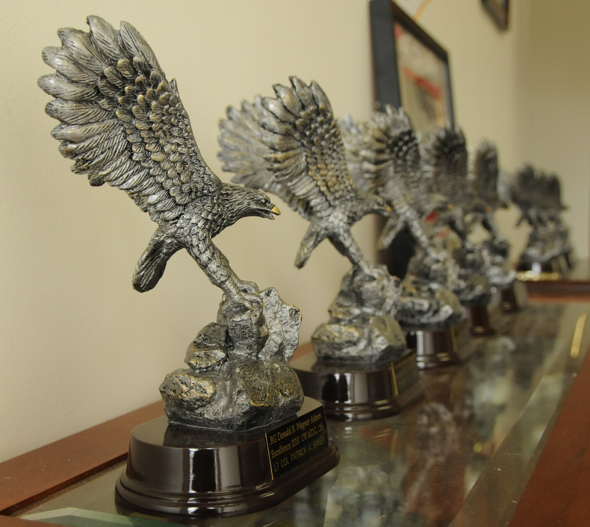 The 178th Medical Group received nine national-level awards June 25 at the 2011 Air National Guard Medical Service Annual Awards Ceremony in San Antonio.