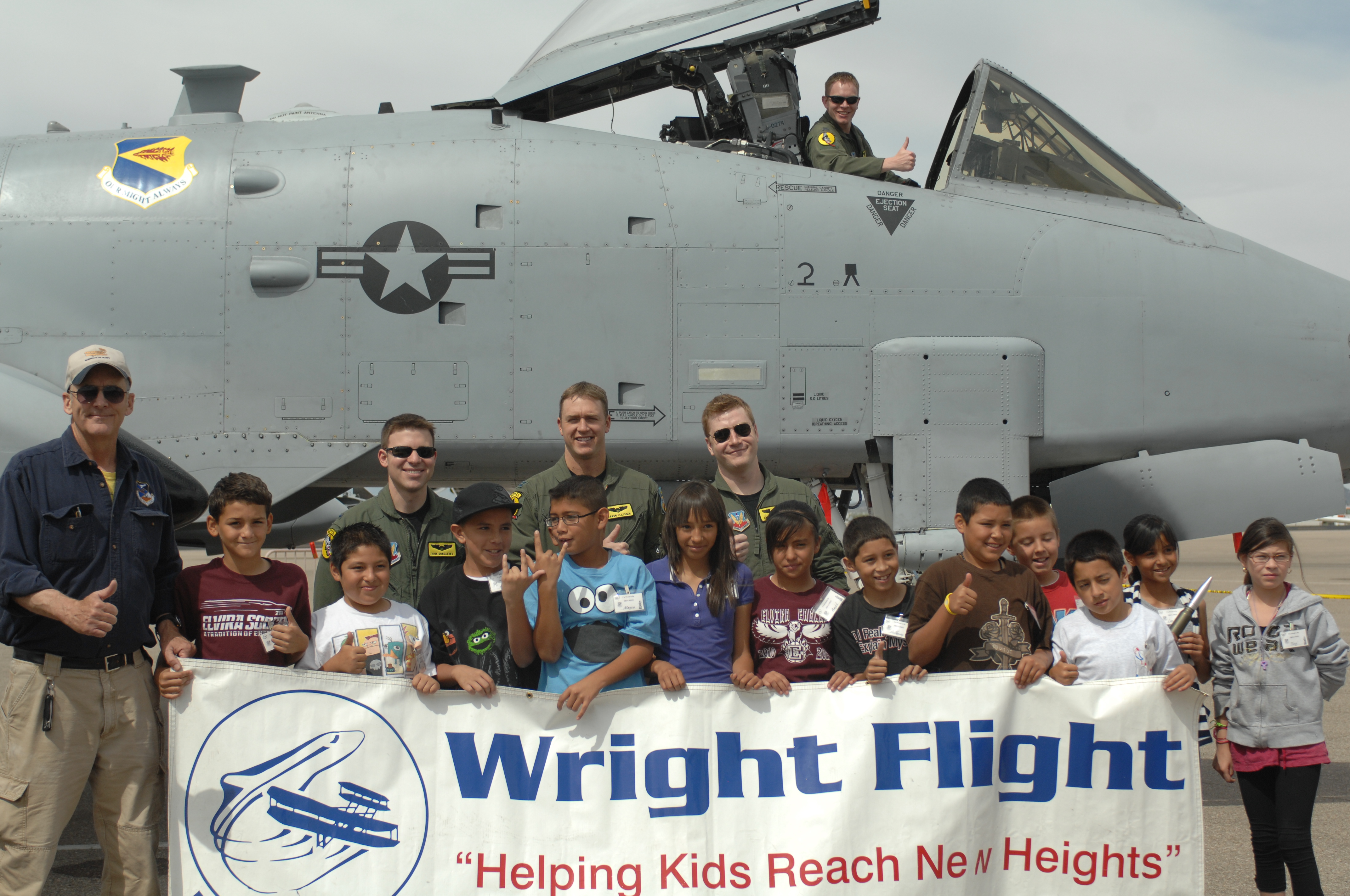 Changing Lives Through Flight, The Wright Way > Davis-Monthan Air Force  Base > Display
