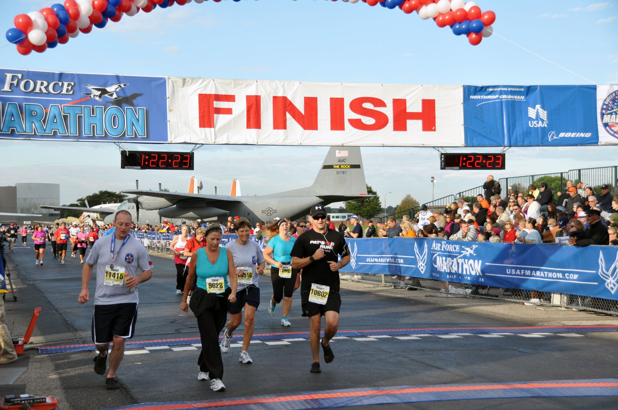 Nearly 100 runners represent March at Air Force Marathon March