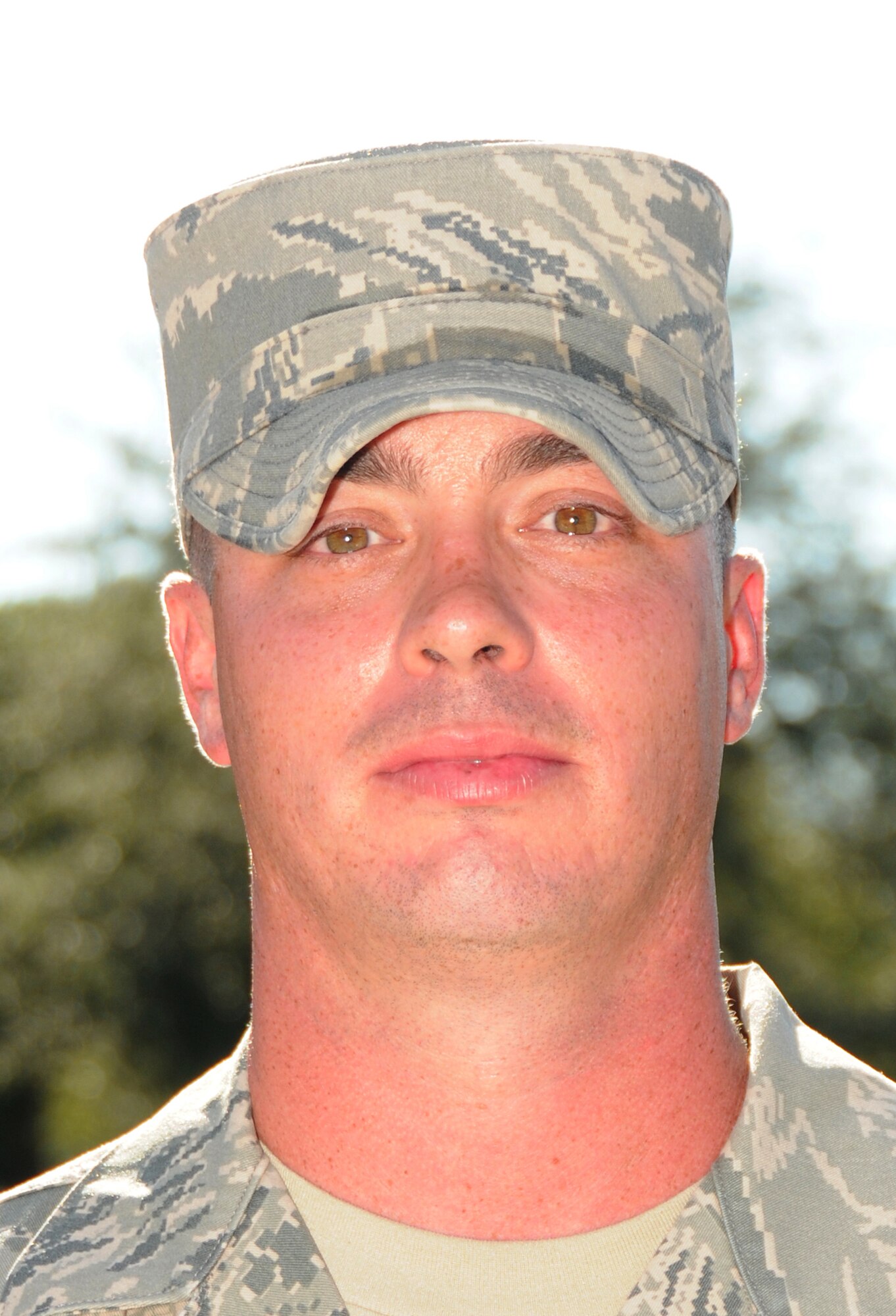 Tech. Sgt. James Hoover, 335th Training Squadron. is the first 81st Training Group's Dragon Award winner, a new monthly recognition for military training leaders.  (U.S. Air Force photo by Kemberly Groue)