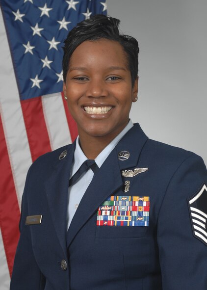 Master Sgt. LaTasha Carroway is the new career assistance advisor at Seymour Johnson Air Force Base, N.C. The career assistance advisor can offer information and advice about cross-training, special duty assignments or help Airmen learn about the possibilities of one’s current career field.  To set up an appointment, call (919) 722-5857. (U.S. Air Force photo by Senior
Airman Rae Perry) 
