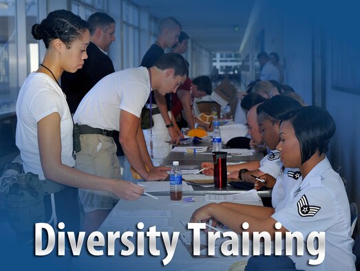The Air Force Academy's Diversity Office brought Harlan Consulting's "Leading Consciously" course to a group of 30 mid-level leaders at the Academy Sept. 16-17, 2011. The goal of the training is to help leaders integrate individuals with diverse backgrounds into their organizations. (U.S. Air Force photo//Megan Davis)