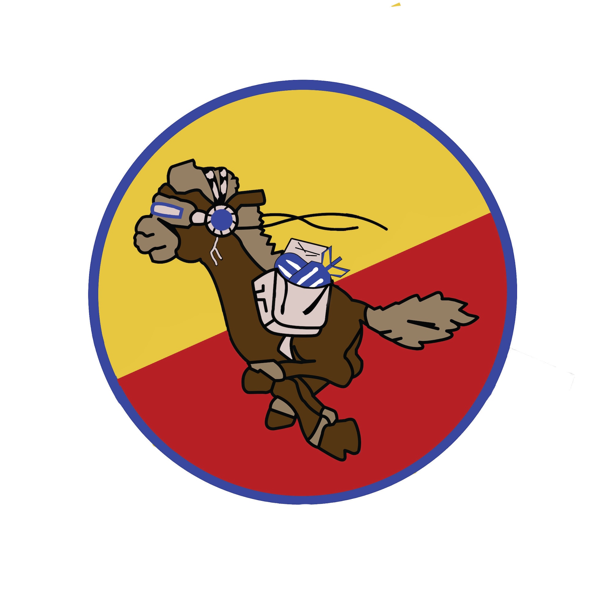 180th Airlift Squadron logo with bombs.
