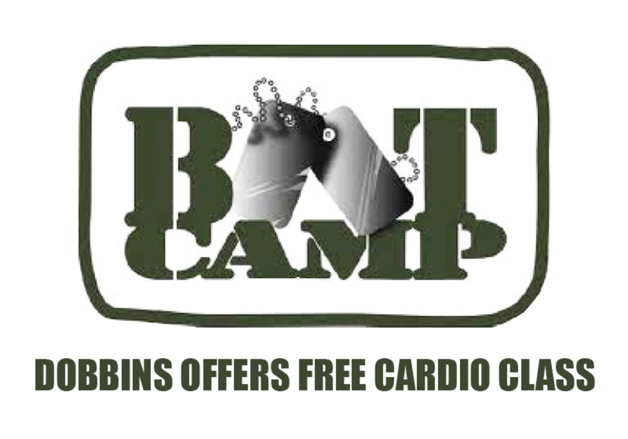 The 94t Airlift Wing offers members a chance to have fun and get fit during "Bootcamp with a Purpose," a free, fast-pased fitness class that combines elements of cardio, toning and core strengthing to provide an physical conditioning Oct. 1, 4:30 - 5:30 p.m. at the Dobbins Base Gym. Instructor will be Toby Silverman of L.A. Fitness. (Courtesy graphic)