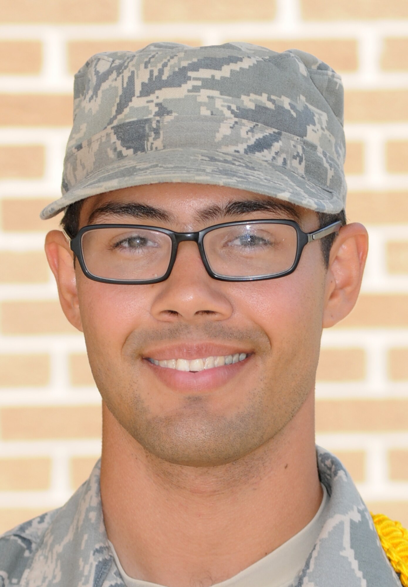 Airman 1st Class Diego Castro, one of six recent graduates of the electronic principles course in the 335th Training Squadron achieved perfect scores.  Castro graduated Sept. 21. He is from Cary, N.C.,  and continues training in the airborne surveillance radar systems course at Sheppard Air Force Base, Texas.  (U.S. Air Force photo by Kemberly Groue)