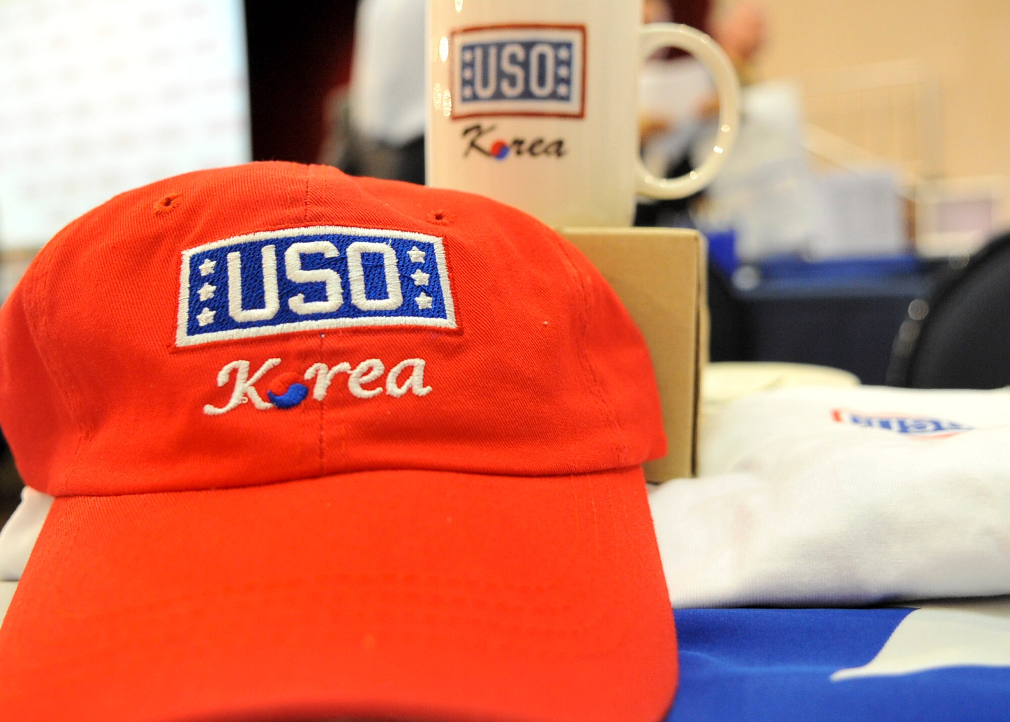 The USO of Korea was one f the many employers at the peninsula wide job fair held Sept. 09, 2011. The event was established to support the high volume of separating and retiring military personnel as well as supplement the current/temporary hiring freeze with the Air Force civilian hiring system. (U.S. Air Force photo/Senior Airman Adam Grant)      
