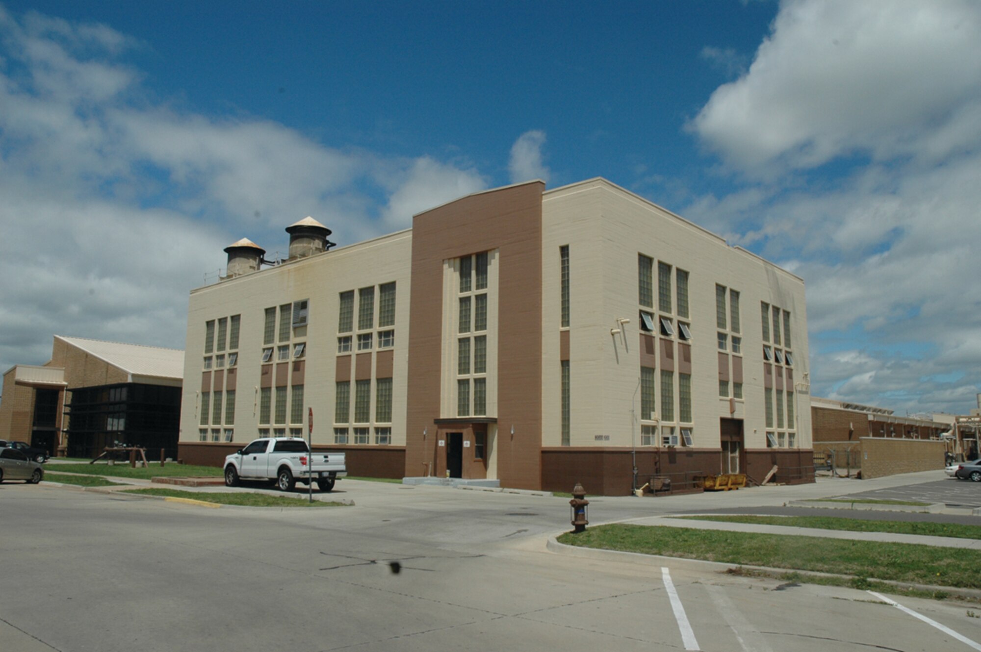This is one of four central heat plants at Tinker AFB, Okla., under consideration for decentralization. The plant produces steam, which is piped throughout the base for heating and other processes. Centralized heat plants are under scrutiny across the Air Force because they waste a lot of energy. Many are only 50 to 60 percent efficient. (U.S. Air Force photo/Bill Dalke)