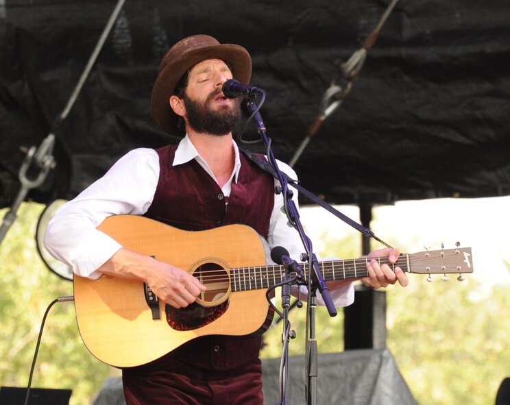 LAUGHLIN AIR FORCE BASE, Texas – Musician Ray LaMontagne performs at the 2011 Austin City Limits Music Festival in Austin, Texas Sept. 16. ACL is one of many unique experiences the Southwest Texas region offers military members and their families. (U.S. Air Force photo/Senior Airman Blake Mize) 