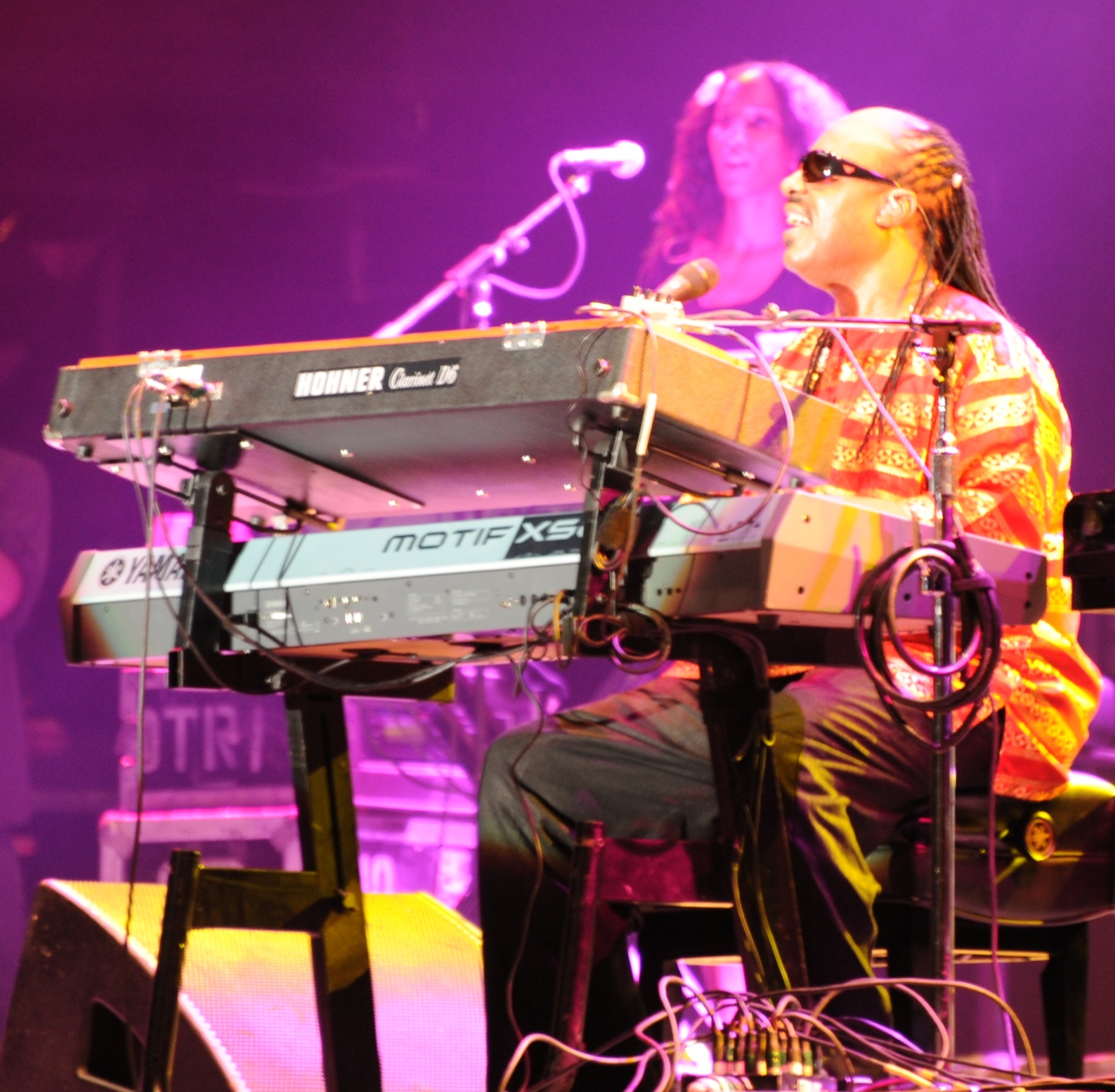 LAUGHLIN AIR FORCE BASE, Texas – Musician Stevie Wonder performs at the 2011 Austin City Limits Music Festival in Austin, Texas Sept. 17. ACL is one of many unique experiences the Southwest Texas region offers military members and their families. (U.S. Air Force photo/Senior Airman Blake Mize) 