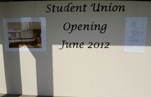 The former Thrift Shop is currently being renovated into the new Student Union April 3, 2012, at Scott Air Force Base, Ill.  The Student Union is expected to open June 2012. (U.S. Air Force photo/Airman 1st Class Divine Cox)