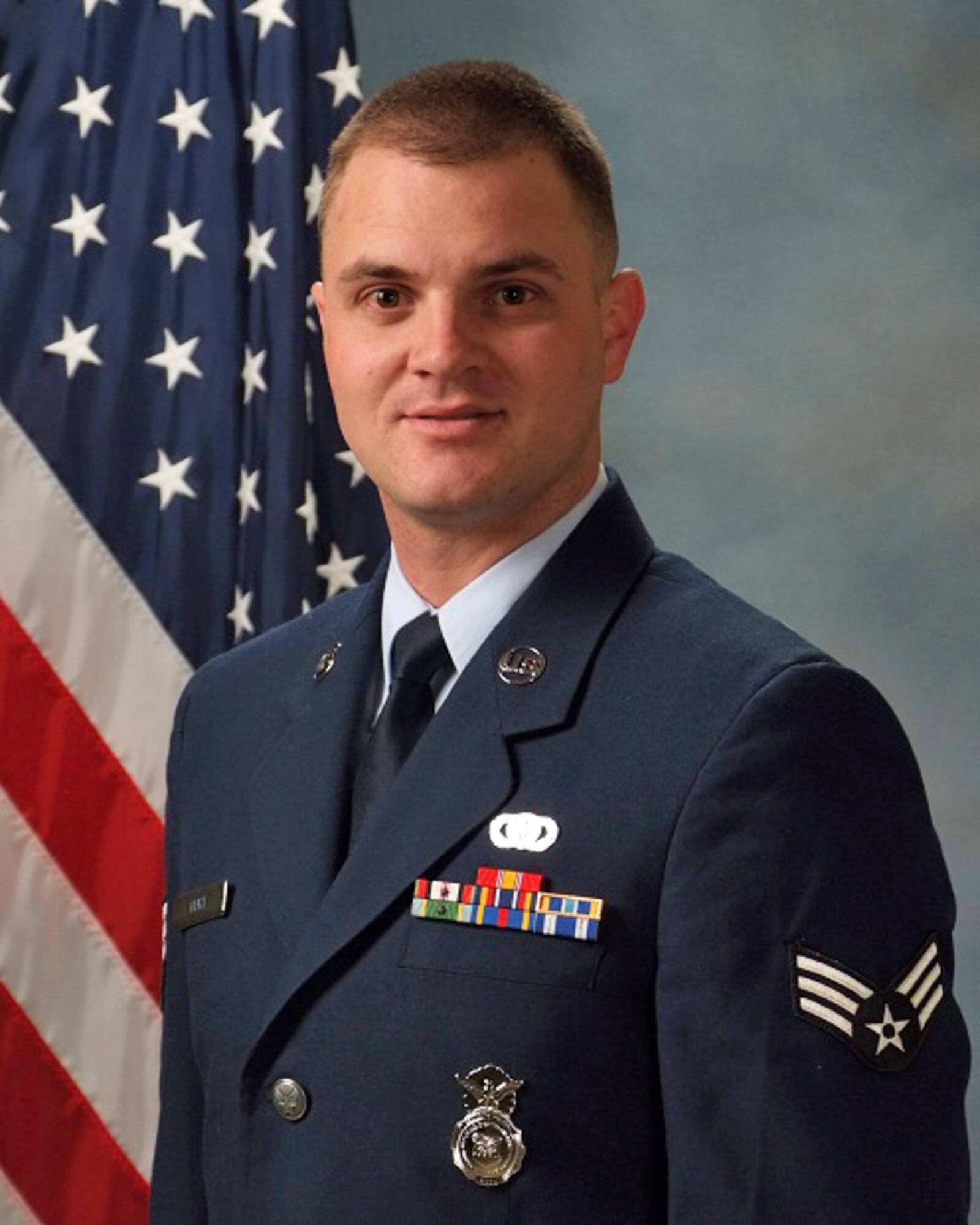 Senior Airman Nicholas Hurt is a trainer for the 721st Security Forces Squadron, Cheyenne Mountain Air Force Station, Colo.