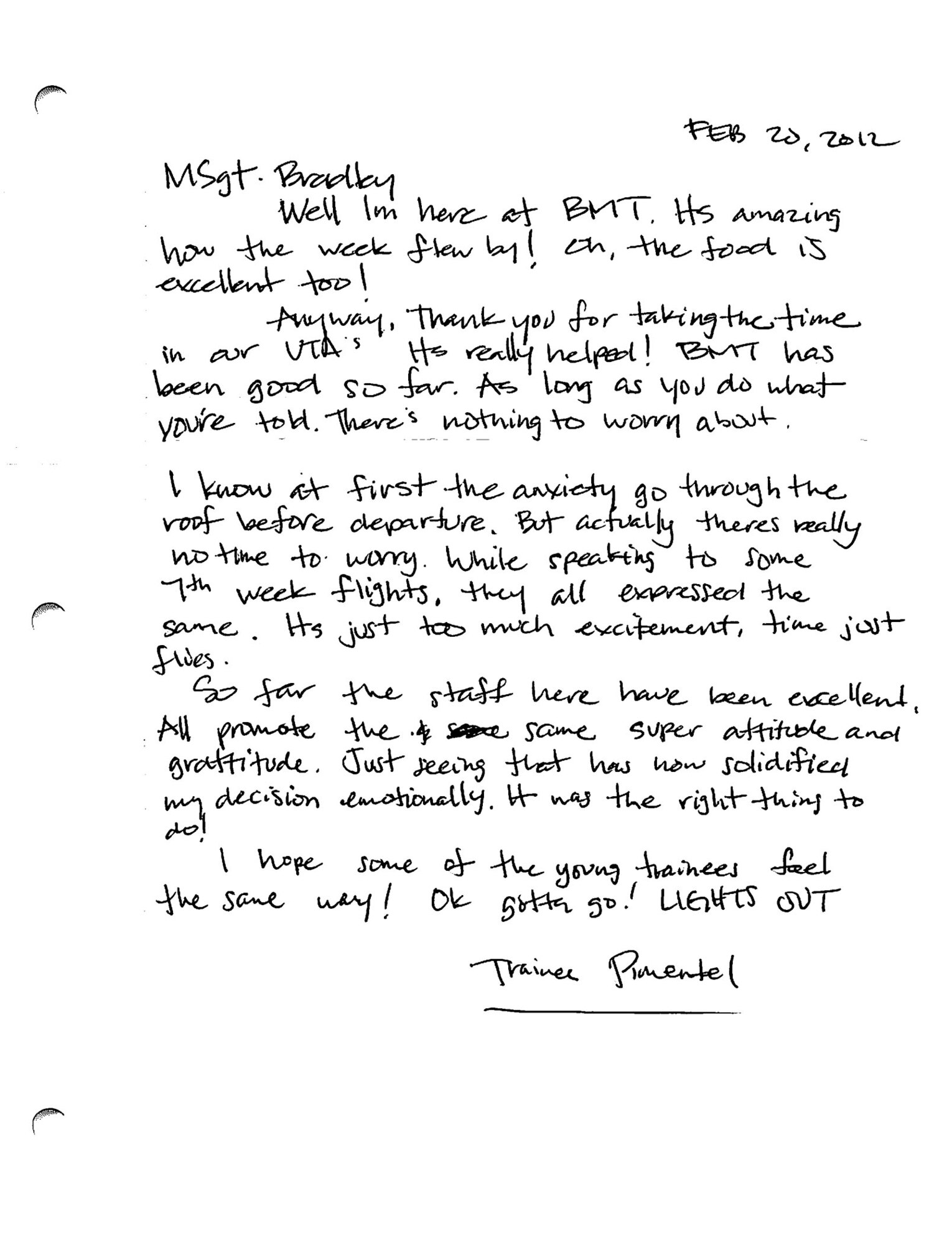 TRAVIS AIR FORCE BASE, Calif. -- Submitted by Flight Leader, Master Sgt. Heather Bradley, who is assigned to the 349th Air Mobility Wing equal opportunity office. (U.S. Air Force) 
 