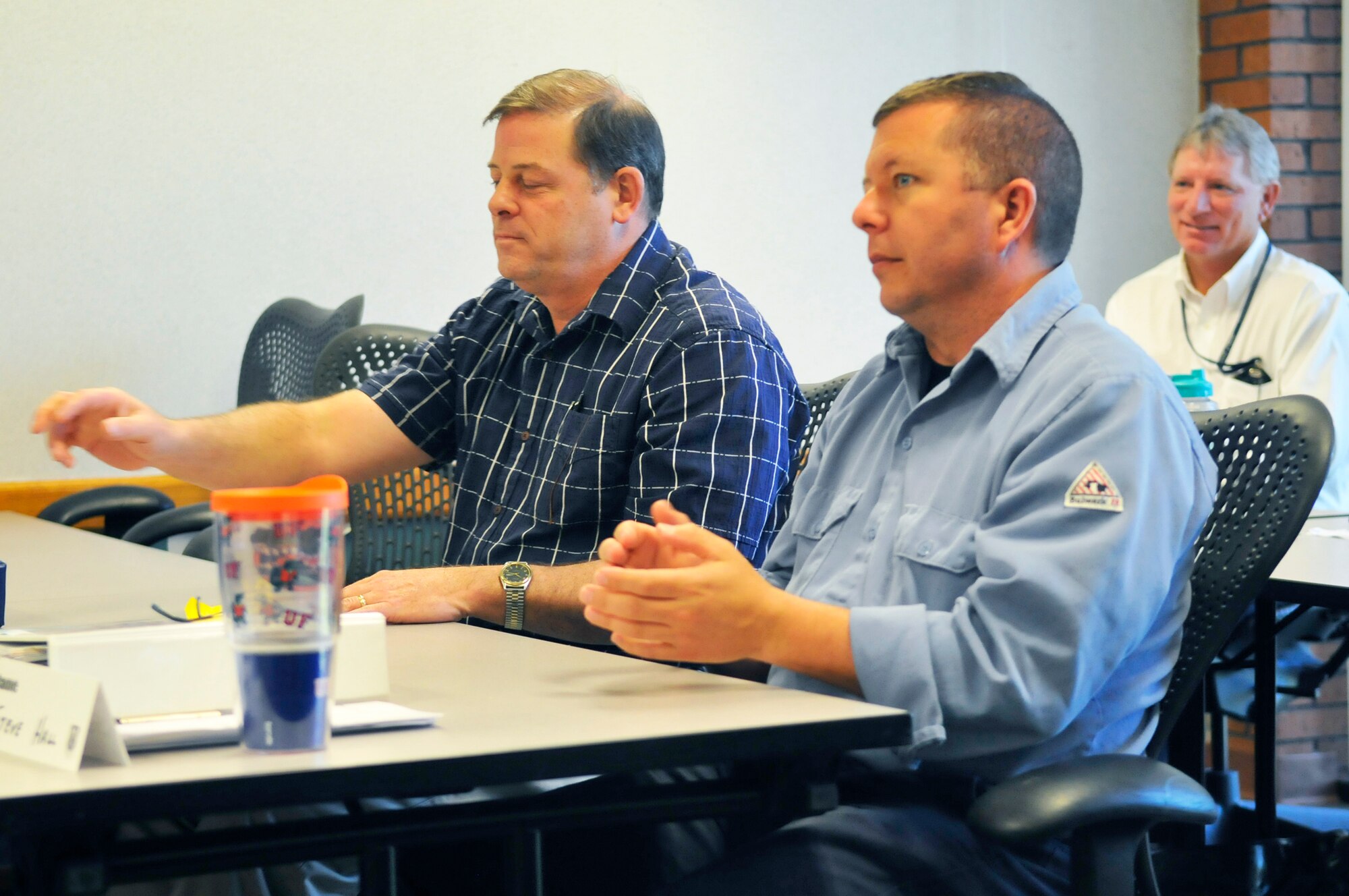 People attending the Leadership Development Program also have 5 classes of Lean Leadership incorporated into the curriculum.( U. S. Air Force photo by Sue Sapp)