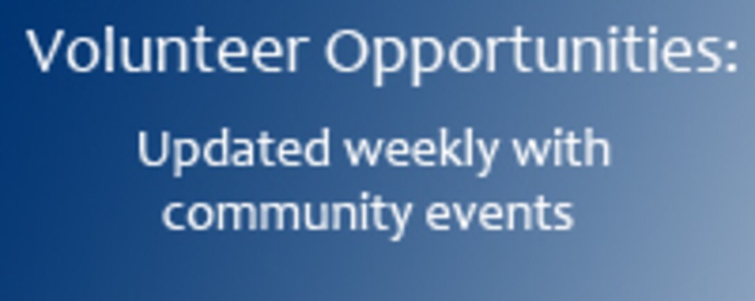 Volunteer Opportunities