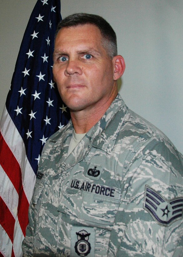Air Force Reserve Staff Sgt. William Messer of the 919th Security Forces Squadron was recently honored as the 919th Special Operations Wing's NCO of the Quarter for the first quarter of 2012.   (U.S. Air Force photo/Dan Neely)