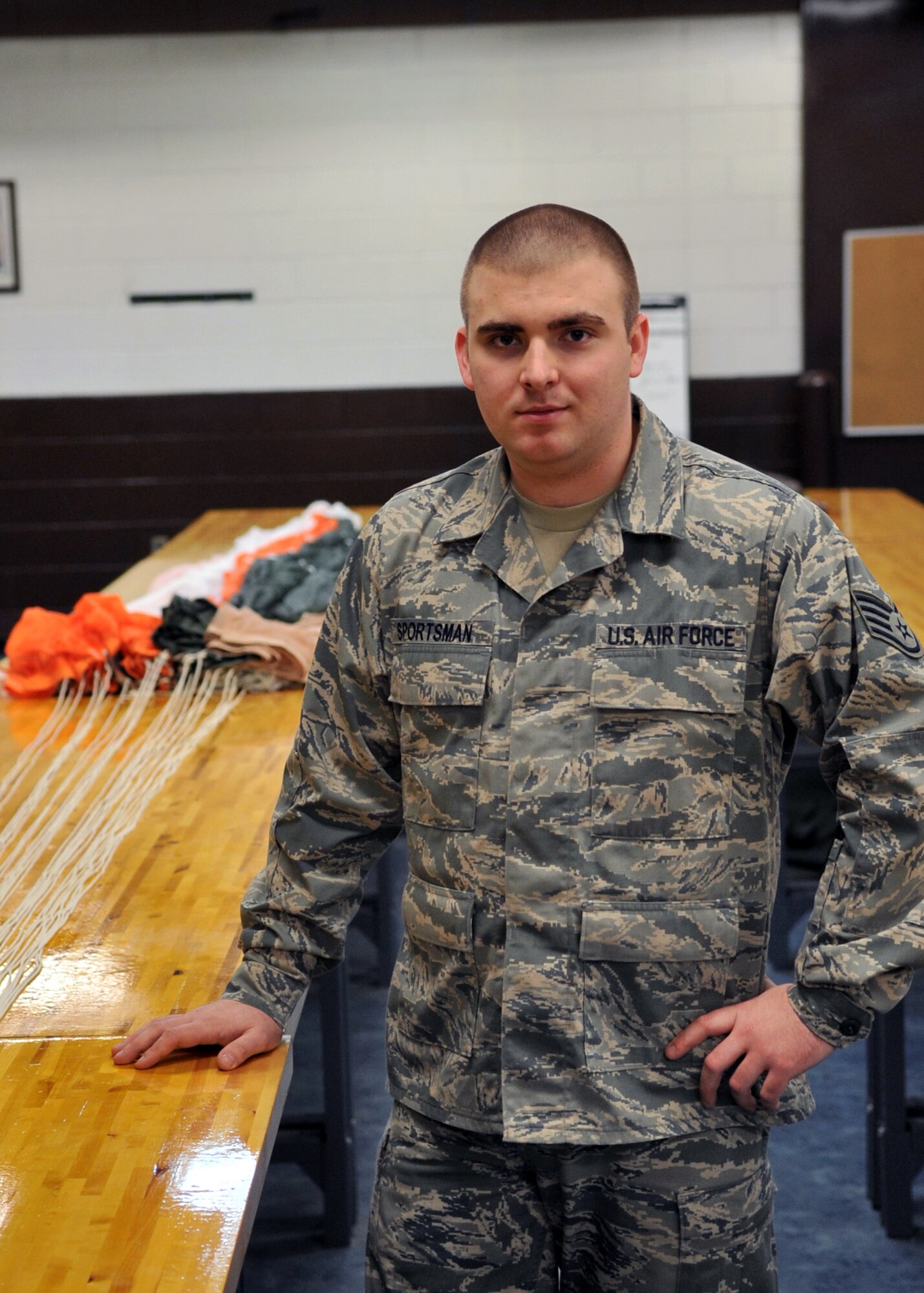 Staff Sgt. Anthony Sportsman, 51st Operations Support Squadron. (U.S. Air Force photo/Staff Sgt. Craig Cisek)