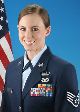Congratulations to Staff Sgt. Linn Knight, of the 96th Civil Engineer Squadron, on winning the NCO of the Year award for Air Force Materiel Command.  Knight used her skills as an Explosive Ordnance Disposal journeyman to successfully complete 55 munitions development tests and ensure $820 million of research and development projects were executed on time. She also provided technical support to the U.S. Secret Service in Washington, D.C., protecting President Barack Obama.  (Official photo)