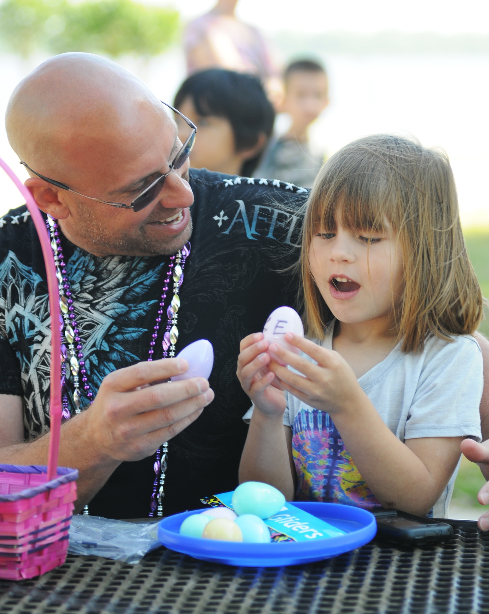 Easter egg playground prizes won