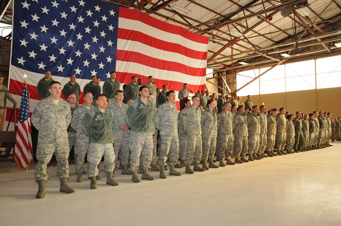 Members of the 150th were recognized at a commanders call during a UTA