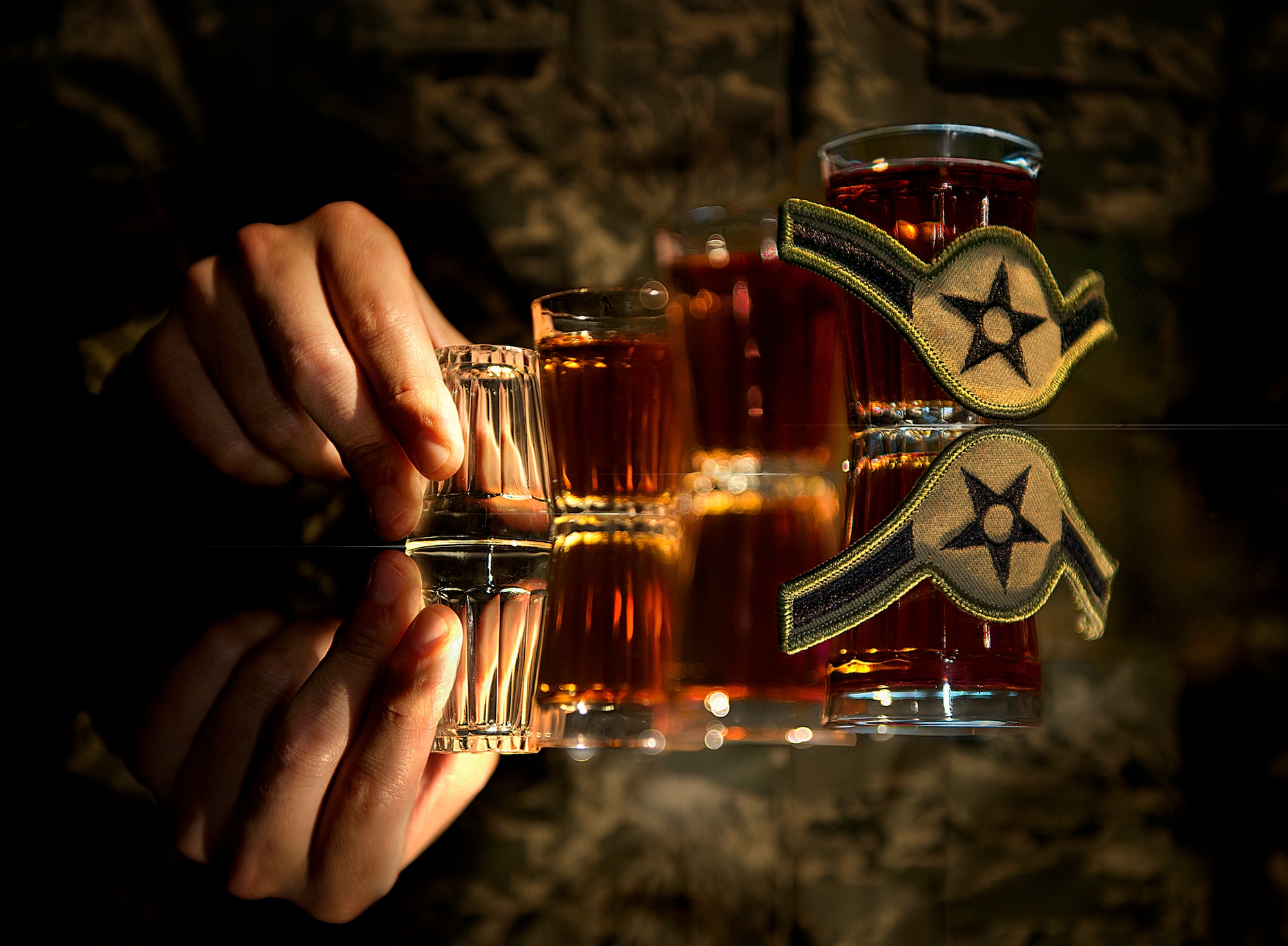 Ensuring a military member’s awareness of the limitations and consequences of alcohol abuse and driving under the influence can have on a career could prevent them from crossing the line of another drink or the decision to get behind the wheel. To learn more about the consequences of and alcohol abuse, call Alcohol, Drug Abuse Program and Treatment at 883-8373. (U.S. Air Force photo illustration/Samuel King Jr.) 