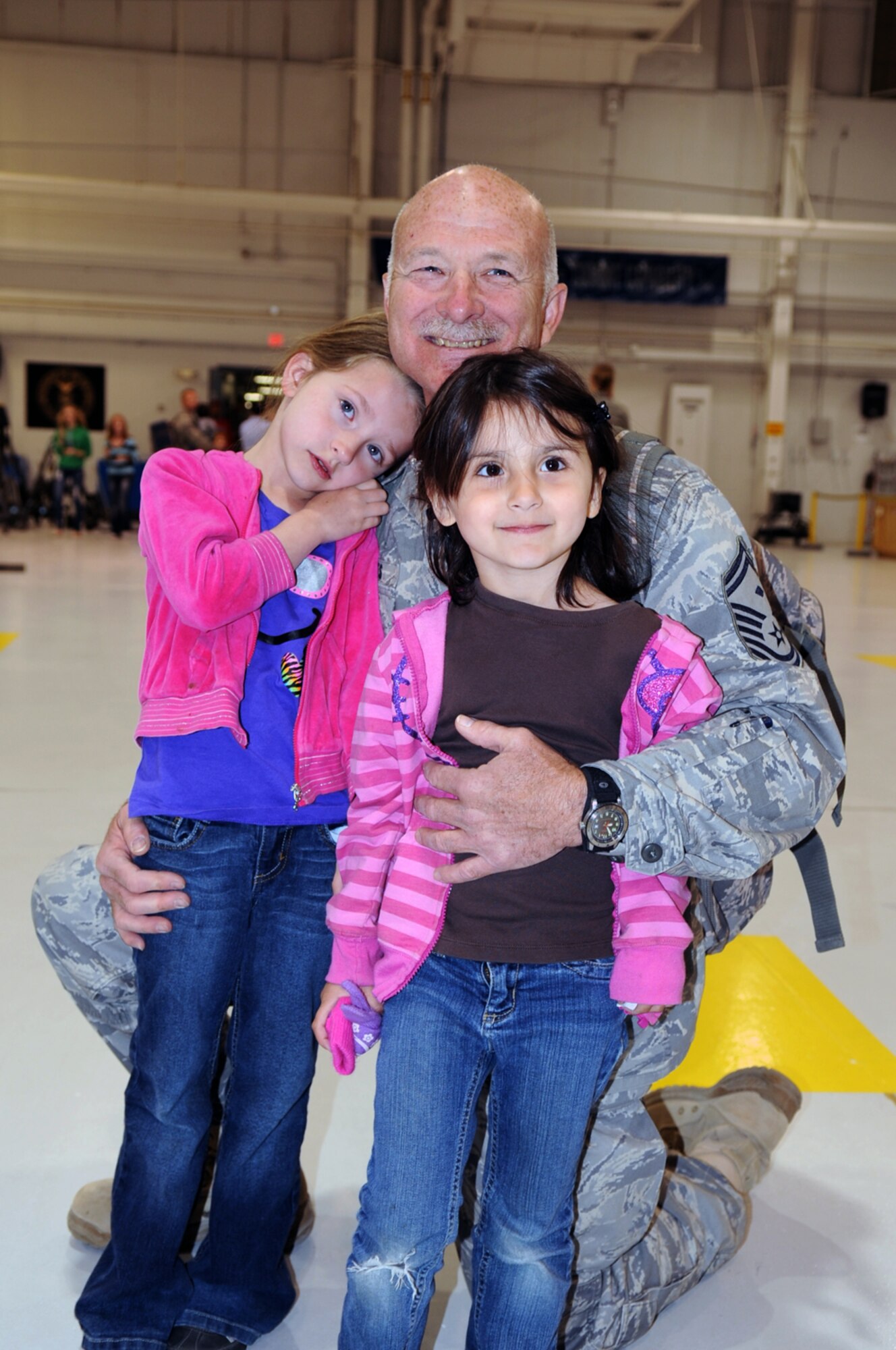Nearly 300 reservists from the 442nd Fighter Wing at Whiteman Air Force Base, Mo., and a geographically separated unit at Barksdale AFB, La., returned from a 90-day deployment to Afghanistan, April 11, 2012. The 442nd Fighter Wing is an A-10 Thunderbolt II Air Force Reserve unit at Whiteman Air Force Base, Mo. (U.S. Air Force photo/Senior Airman Wesley Wright)