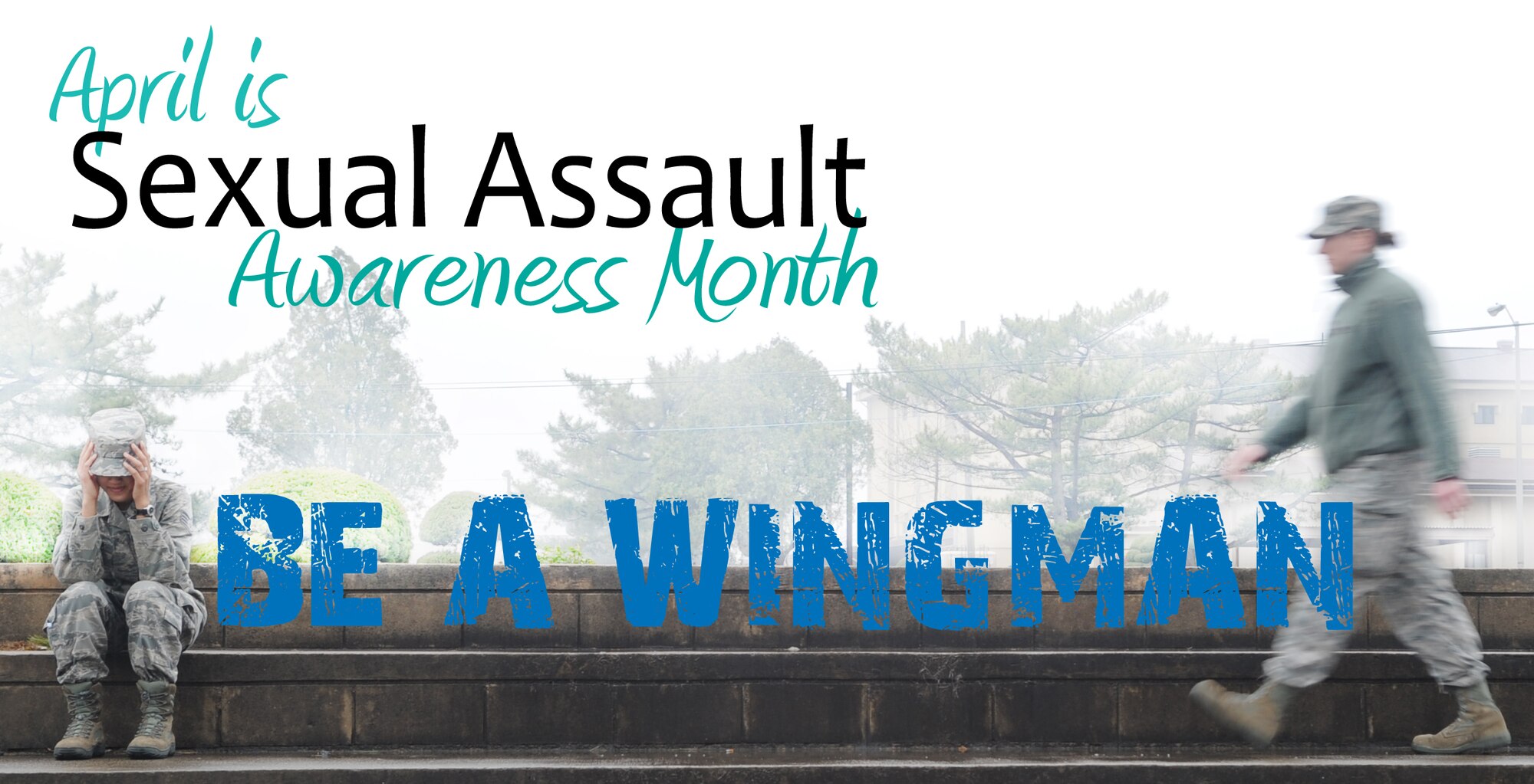 The Air Force family includes those we protect and care for both at home and work, values which are reflected in our core values as U.S. Airmen. If you suspect a friend or coworker has been sexually assaulted, reach out and be a Wingman. Victims can contact the Kunsan Air Base sexual assault response coordinator 24/7 by calling 782-7272.  (U.S. Air Force illustration/Senior Airman Brigitte N. Brantley)