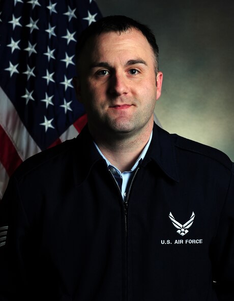 Staff Sgt. Tommy Voie, 92nd Force Support Squadron Airman Leadership School instructor, has been selected at a member of Team Fairchild's elite, Fairchild's Finest at Fairchild Air Force Base, Wash. (U.S. Air Force photo by Airman 1st Class Taylor Curry)
