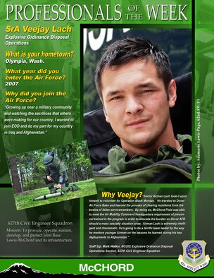 Senior Airman Veejay Lach (U.S. Air Force photo/Adamarie Lewis-Page)