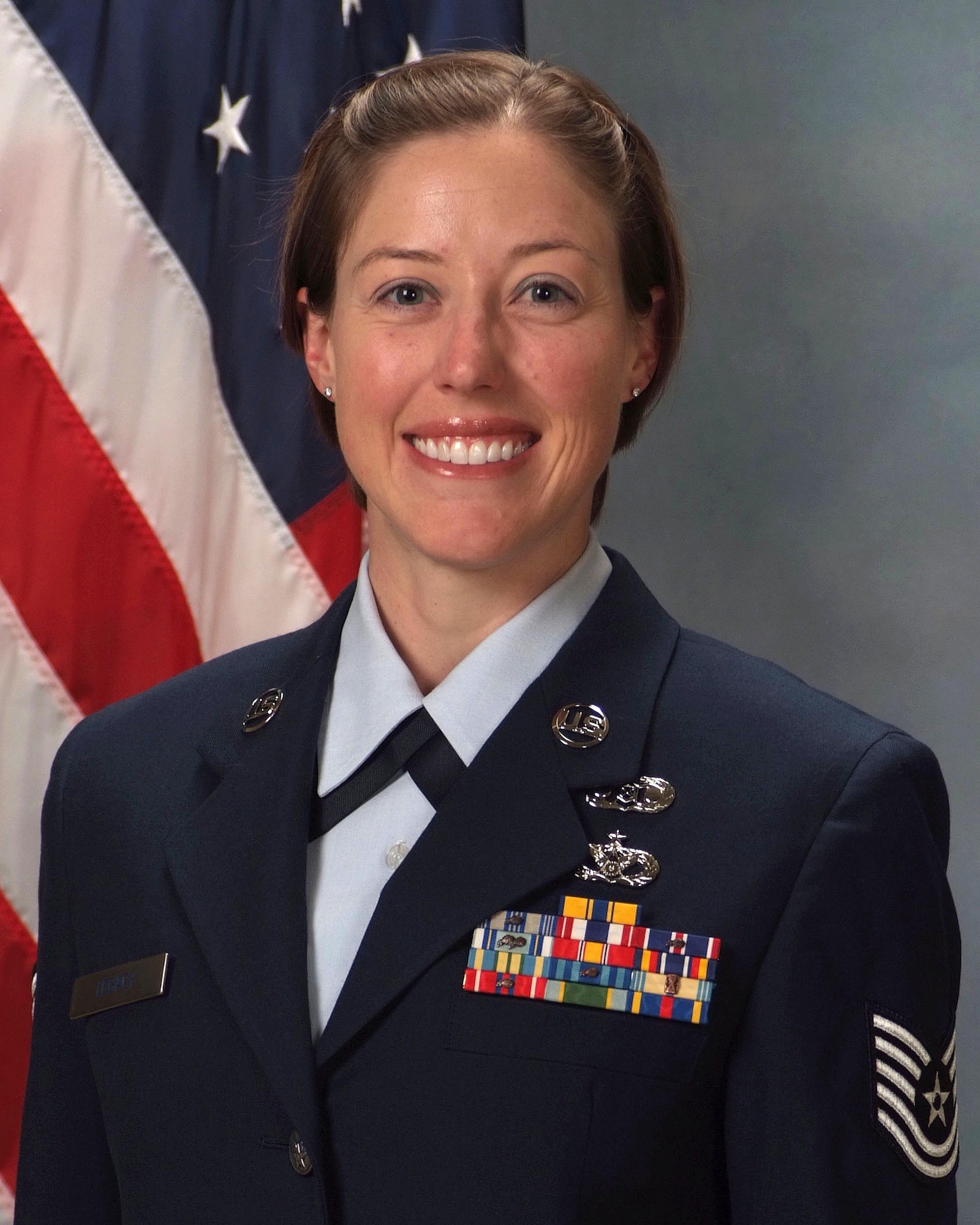 Tech. Sgt. Megan Legacy, Readiness and Emergency Management Superintendent of the 931st Civil Engineer Squadron, 931st Air Refueling Group, McConnell Air Force Base, Kan., has been named the Air Force Reserve Command Outstanding Non-commissioned Officer of the Year. (Courtesy photo)