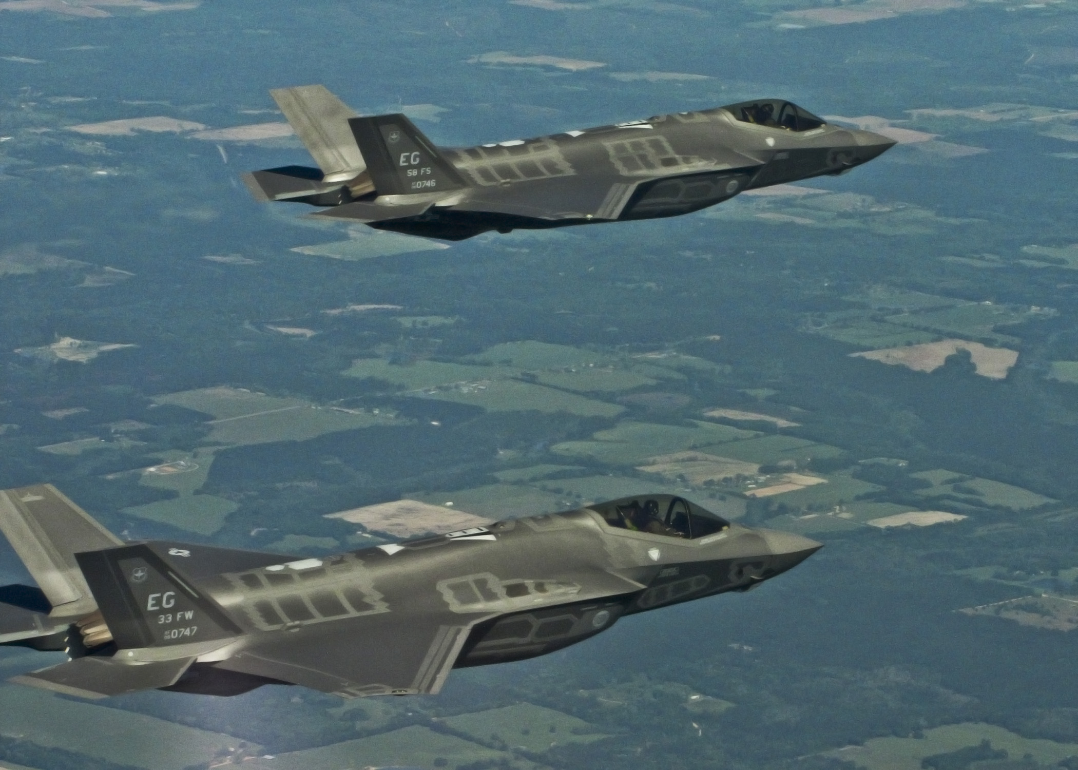 F35A pilots complete Eglin's first formation flight > Eglin Air Force