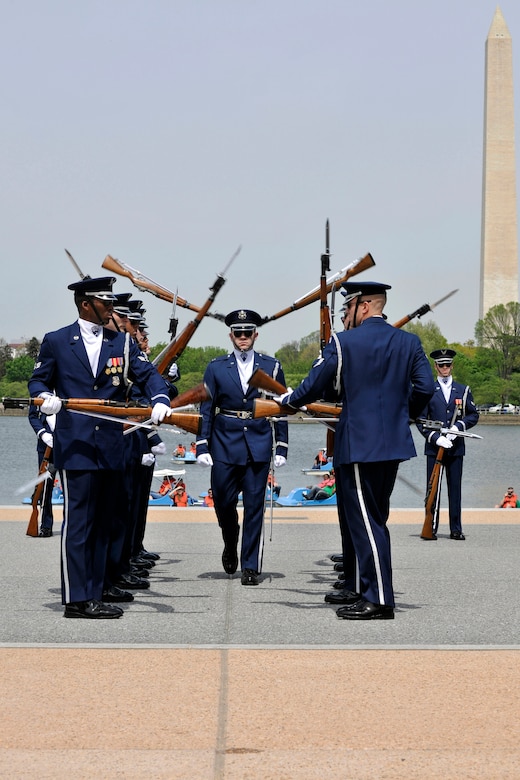 AF Honor Guard blossoms in joint drill exhibition > Air Force