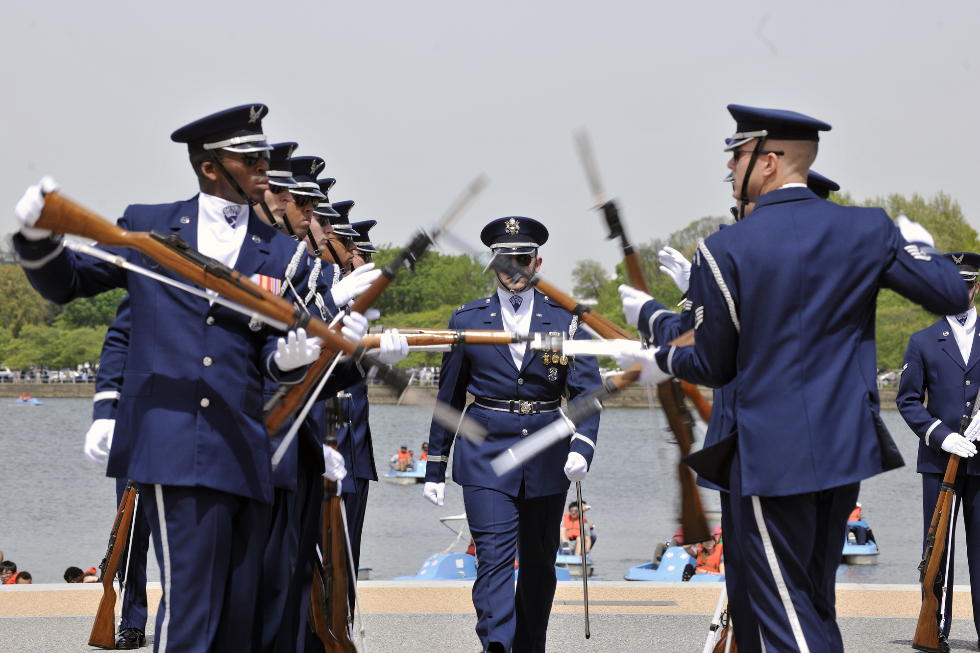 Usaf Honor Guard Drill Team Recognized As Best Of The Best