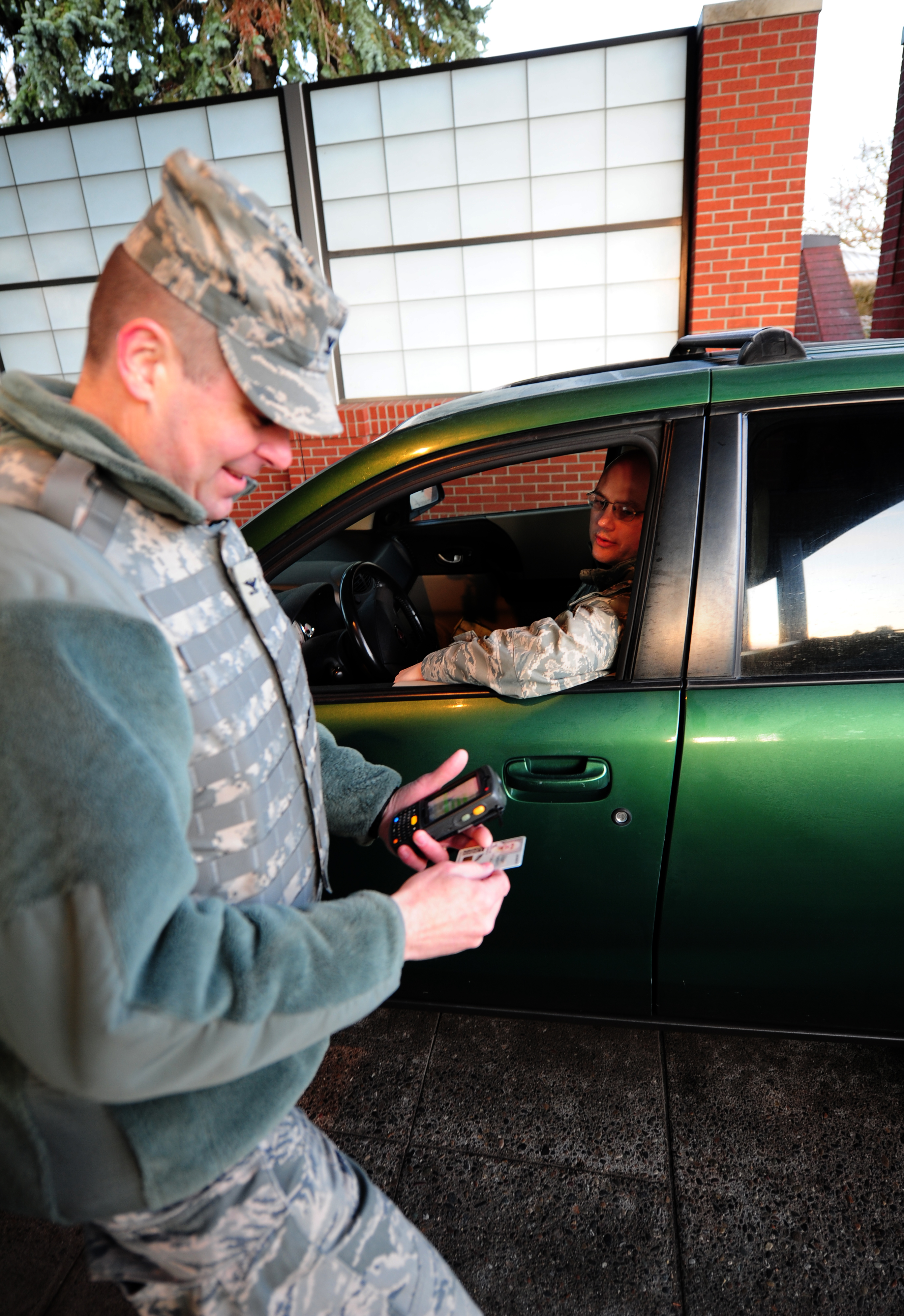 Group Commander Assists Defenders With Gate Operations Fairchild Air Force Base Article Display