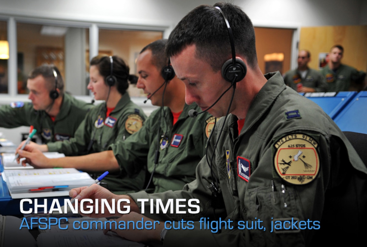 Space Command officials eliminate flight suit jackets Air Force Article Display