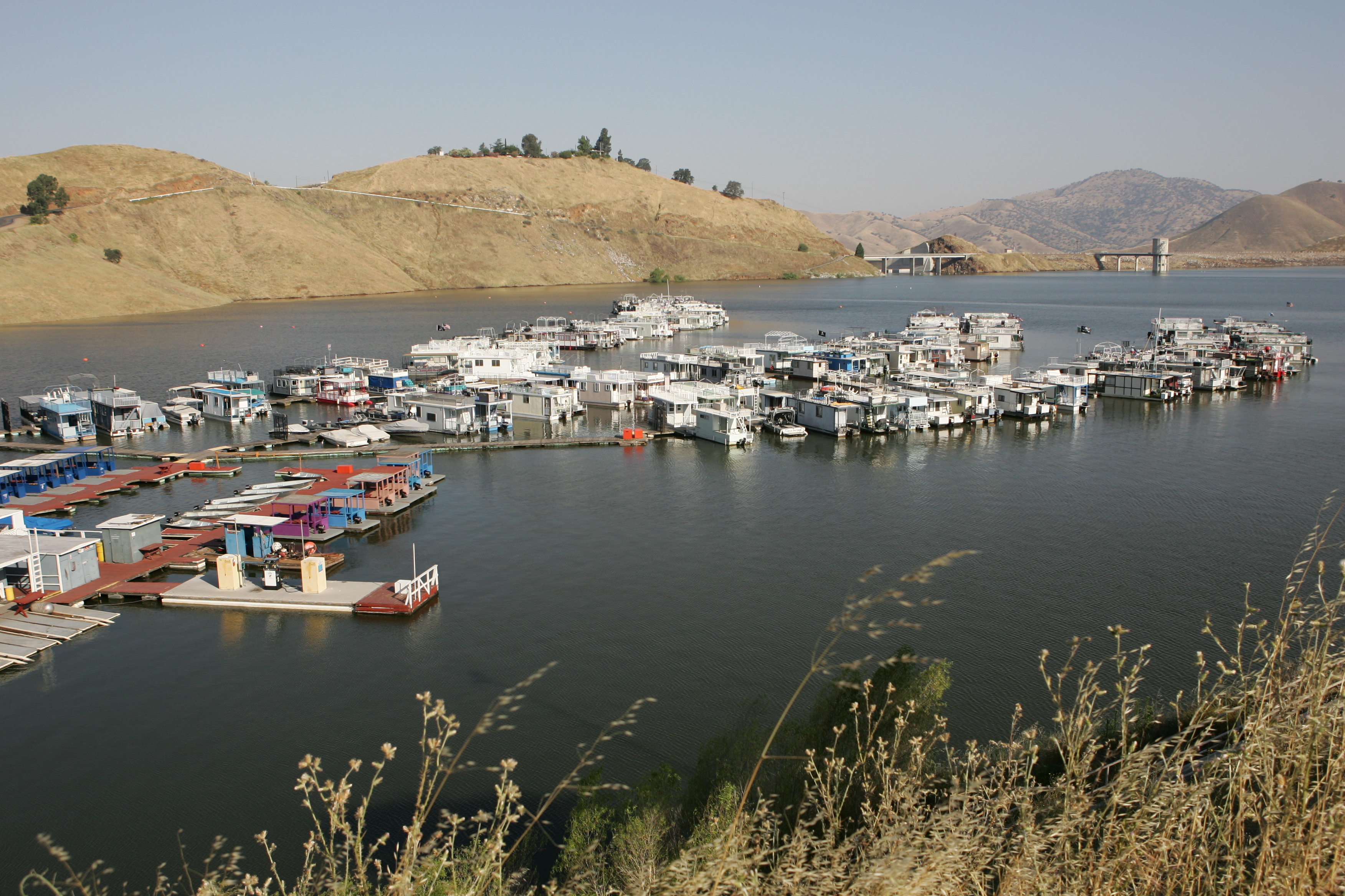 Houseboats on Lake Kaweah